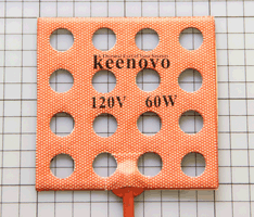 Silicone heater with irregular shape 1 Silicone heater with irregular shape 1